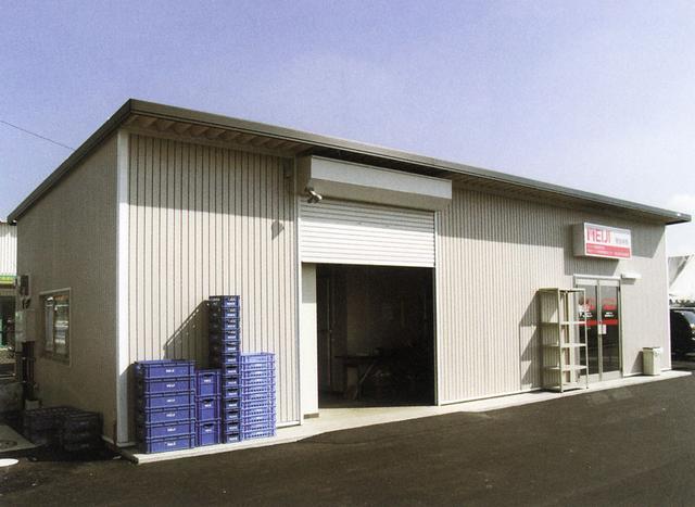 “樹脂外装材施工例”